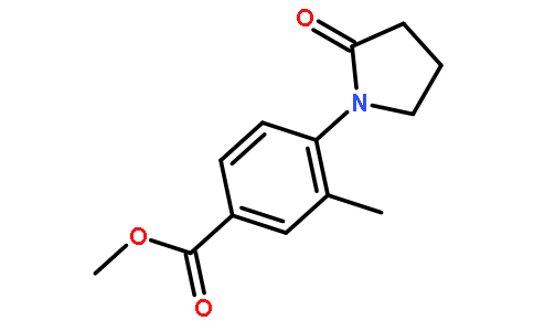 methyl 3-methyl-4-(2-oxopyrrolidin-1-yl)benzoate
