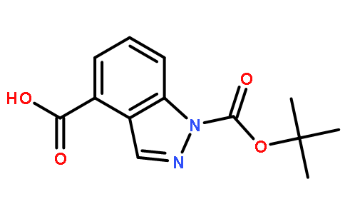 1-(TERT-BUTOXYCARBONYL)-1H-INDAZOLE-4-CARBOXYLIC ACID