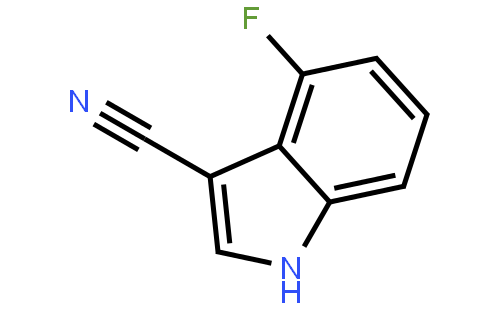 4-Fluoro-1H-indole-3-carbonitrile