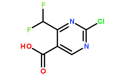 2-Chloro-4-difluoromethyl-pyrimidine-5-carboxylic acid