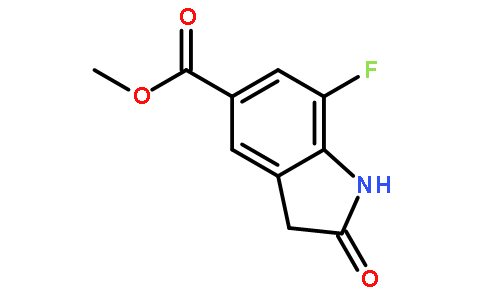 methyl 7-fluoro-2-oxoindoline-5-carboxylate