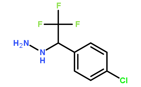 1-(1-(4-CHLOROPHENYL)-2,2,2-TRIFLUOROETHYL)HYDRAZINE
