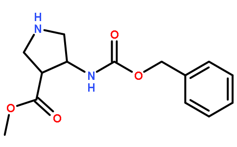 4-Benzyloxycarbonylamino-pyrrolidine-3-carboxylic acid methyl ester