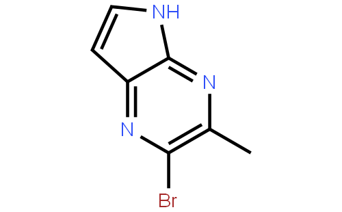 2-Bromo-3-methyl-5H-pyrrolo[2,3-b]pyrazine