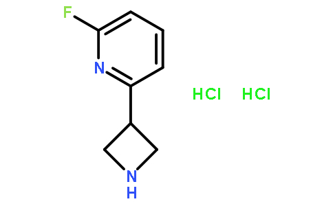 2-(Azetidin-3-yl)-6-fluoropyridine dihydrochloride