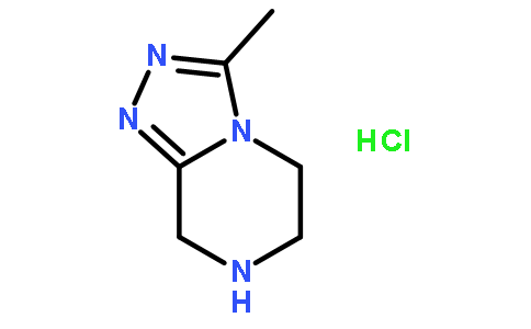 3-METHYL-5,6,7,8-TETRAHYDRO[1,2,4]TRIAZOLO[4,3-A]PYRAZINE HYDROCHLORIDE