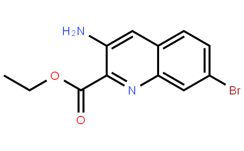 Ethyl 3-amino-7-bromoquinoline-2-carboxylate