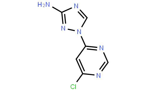 1-(6-Chloropyrimidin-4-yl)-1H-1,2,4-triazol-3-amine