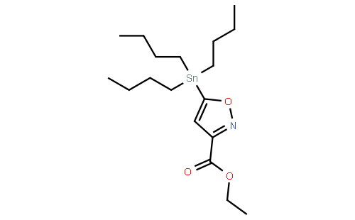 ETHYL 5-TRIBUTYLSTANNANYLISOXAZOLE-3-CARBOXYLATE