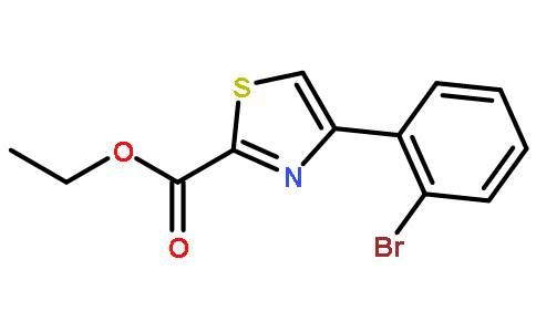 4-(2-BROMO-PHENYL)-THIAZOLE-2-CARBOXYLIC ACID ETHYL ESTER