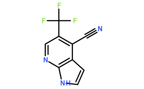 5-(Trifluoromethyl)-1H-pyrrolo[2,3-b]pyridine-4-carbonitrile