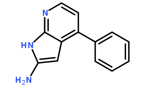 2-Amino-4-phenyl-1H-pyrrolo[2,3-b]pyridine