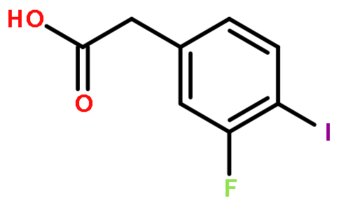 2-(3-Fluoro-4-iodophenyl)acetic acid