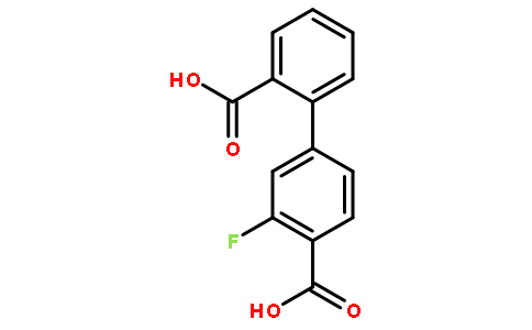 3'-Fluoro-[1,1'-biphenyl]-2,4'-dicarboxylic acid