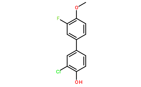 3-Chloro-3'-fluoro-4'-methoxy-[1,1'-biphenyl]-4-ol