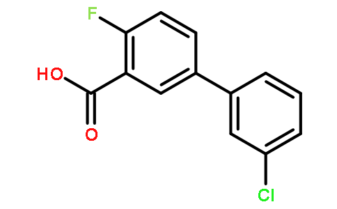 3'-Chloro-4-fluoro-[1,1'-biphenyl]-3-carboxylic acid