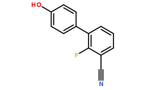 2-Fluoro-4'-hydroxy-[1,1'-biphenyl]-3-carbonitrile