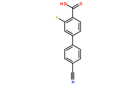 4'-Cyano-3-fluoro-[1,1'-biphenyl]-4-carboxylic acid