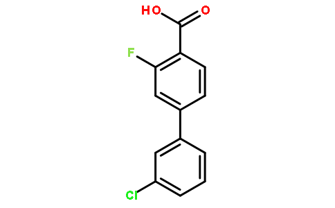 3'-Chloro-3-fluoro-[1,1'-biphenyl]-4-carboxylic acid