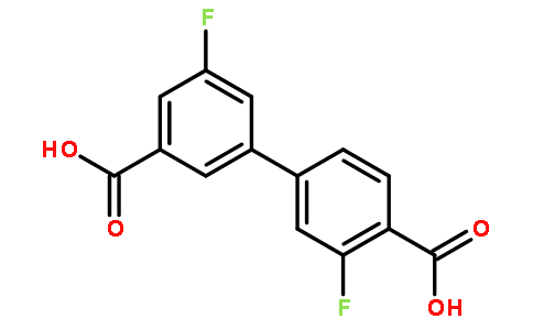 3',5-Difluoro-[1,1'-biphenyl]-3,4'-dicarboxylic acid