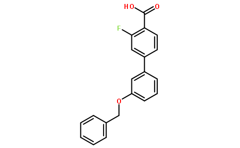 3'-(Benzyloxy)-3-fluoro-[1,1'-biphenyl]-4-carboxylic acid