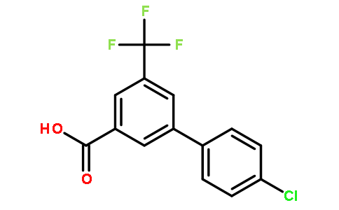 4'-Chloro-5-(trifluoromethyl)-[1,1'-biphenyl]-3-carboxylic acid