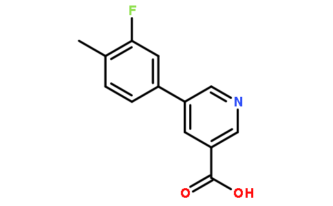 5-(3-Fluoro-4-methylphenyl)nicotinic acid