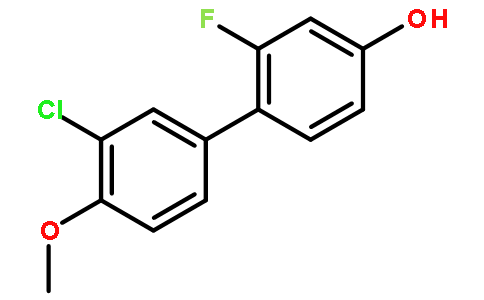 3'-Chloro-2-fluoro-4'-methoxy-[1,1'-biphenyl]-4-ol