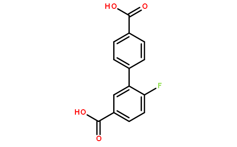 6-Fluoro-[1,1'-biphenyl]-3,4'-dicarboxylic acid