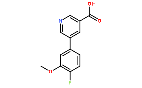 5-(4-Fluoro-3-methoxyphenyl)nicotinic acid