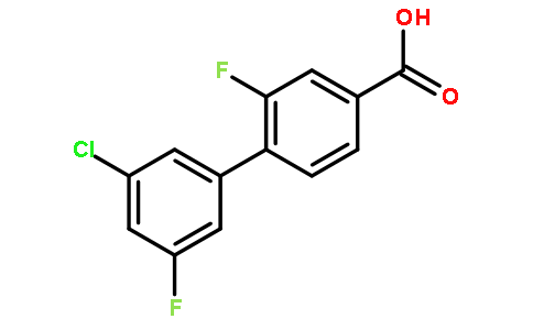3'-Chloro-2,5'-difluoro-[1,1'-biphenyl]-4-carboxylic acid