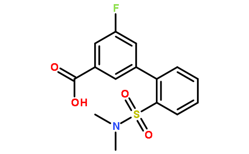 2'-(N,N-Dimethylsulfamoyl)-5-fluoro-[1,1'-biphenyl]-3-carboxylic acid