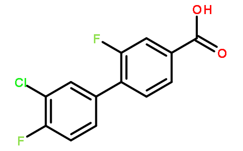 3'-Chloro-2,4'-difluoro-[1,1'-biphenyl]-4-carboxylic acid