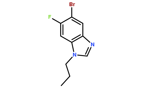 5-Bromo-6-fluoro-1-propyl-1H-benzo[d]imidazole