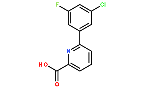 6-(3-Chloro-5-fluorophenyl)picolinic acid
