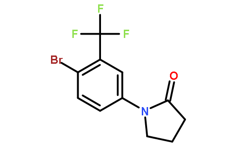 1-(4-Bromo-3-(trifluoromethyl)phenyl)pyrrolidin-2-one