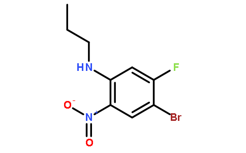 4-Bromo-5-fluoro-2-nitro-N-propylaniline