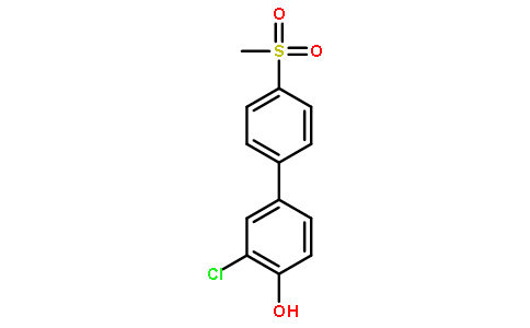 3-Chloro-4'-(methylsulfonyl)-[1,1'-biphenyl]-4-ol
