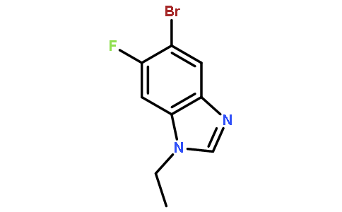 5-Bromo-1-ethyl-6-fluoro-1H-benzo[d]imidazole