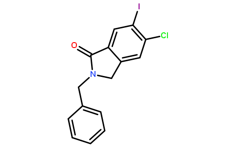 2-Benzyl-5-chloro-6-iodoisoindolin-1-one