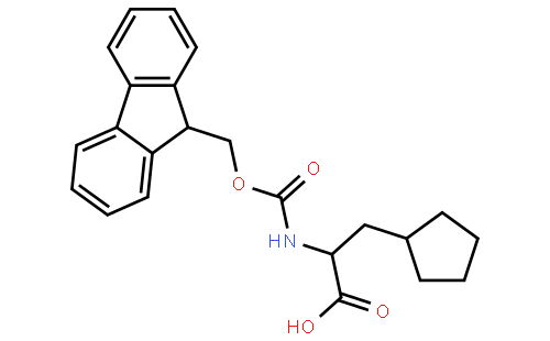 Fmoc-(R)-2-amino-3-cyclopentylpropanoic acid