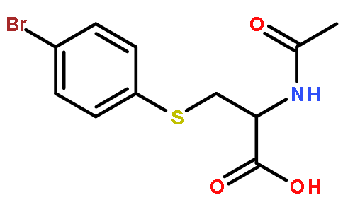 2-(ACETYLAMINO)-3-[(4-BROMOPHENYL)SULFANYL]PROPANOIC ACID