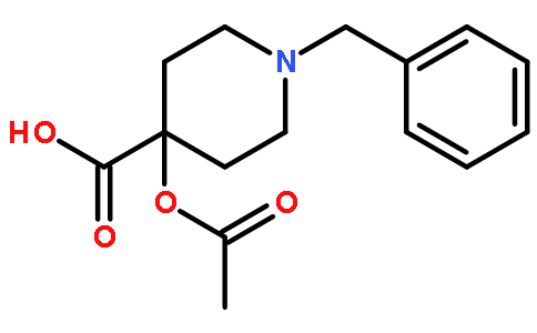 4-(乙酰基氧基)-1-苄基哌啶-4-羧酸