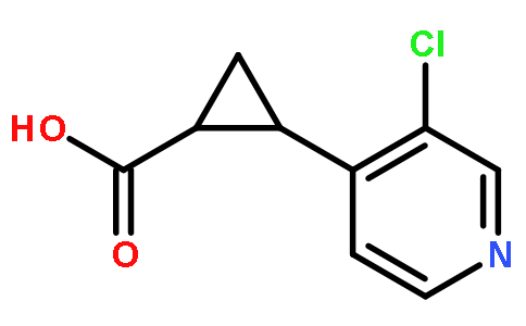 (1R,2R)-2-(3-Chloro-4-pyridinyl)cyclopropanecarboxylic acid