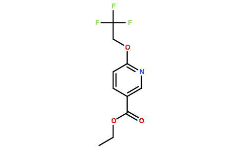 Ethyl 6-(2,2,2-trifluoroethoxy)nicotinate