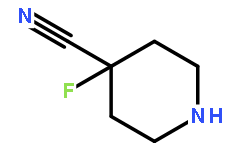4-fluoropiperidine-4-carbonitrile