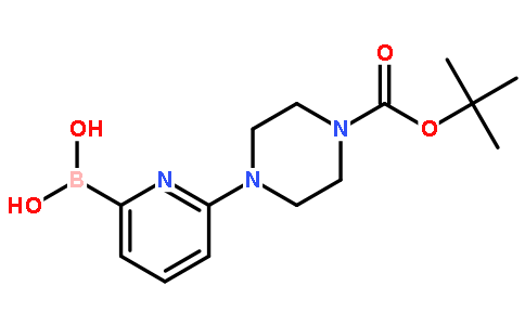 6-(4-(tert-Butoxycarbonyl)piperazin-1-yl)pyridine-2-boronic acid