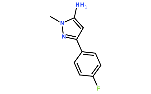 3-(4-氟苯基)-1-甲基-1H-吡唑-5-胺