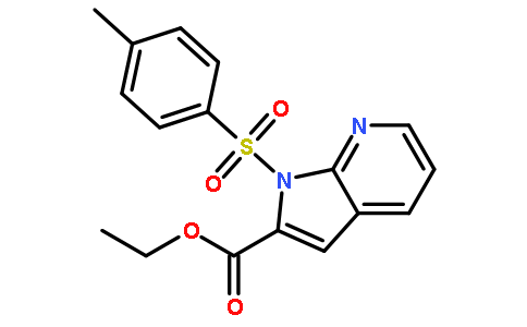 Ethyl 1-tosyl-1H-pyrrolo[2,3-b]pyridine-2-carboxylate