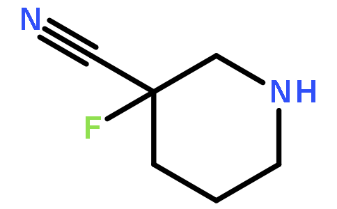 3-Fluoropiperidine-3-carbonitrile